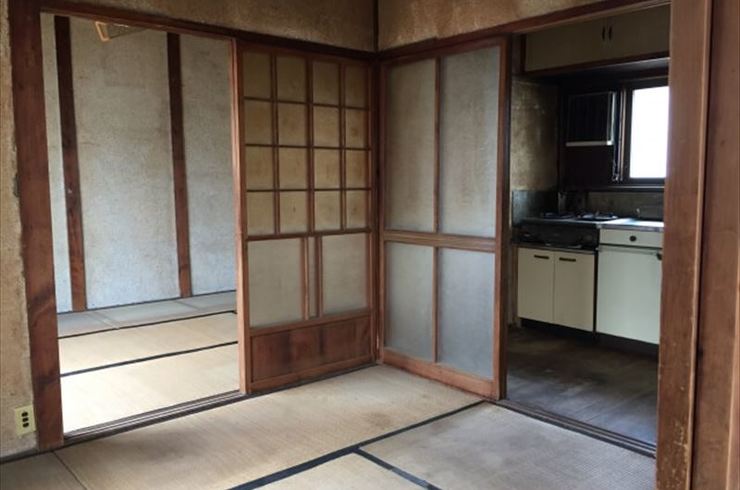 古い家の掃除